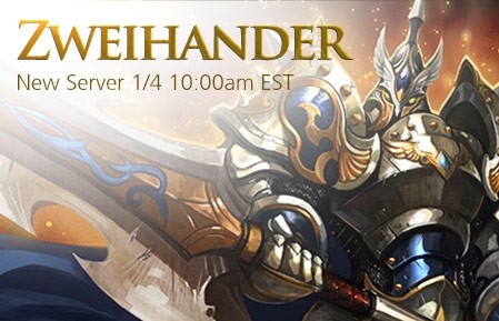 League of Angels New Server Zweihander