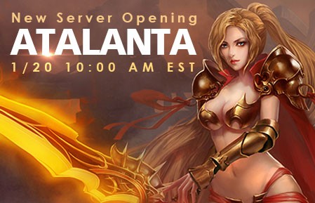 League of Angels New Server Atalanta