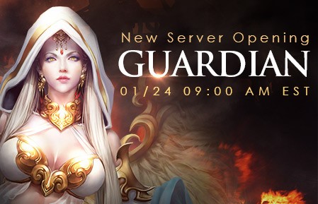 League of Angels New Server Guardian