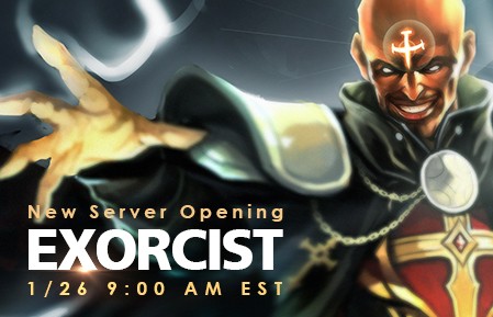 League of Angels New Server Exorcist