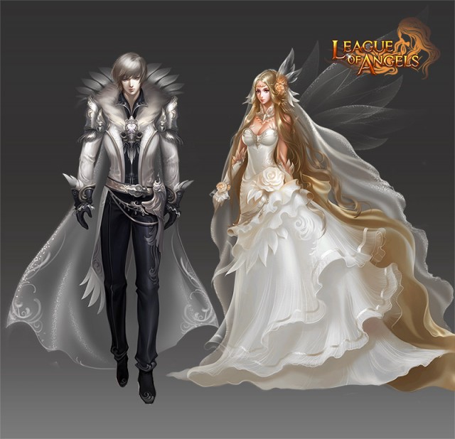 League of Angels Wedding Garb