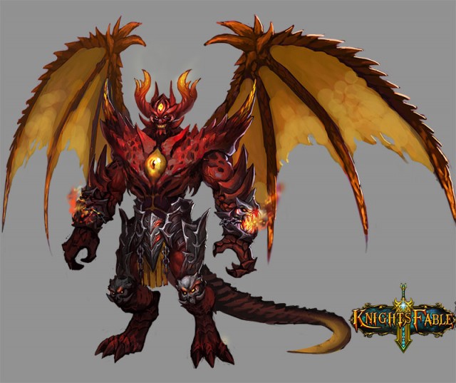 Knight's Fable_beast_Slavemaster Demon Knight's Fable_beast_Slavemaster Demon