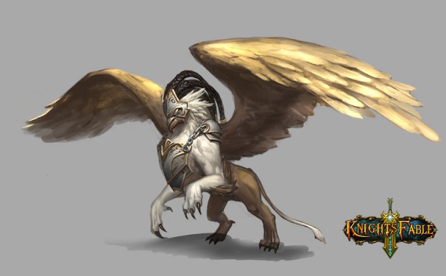 Knight's Fable_beast_Gilded Griffin Knight's Fable_beast_Gilded Griffin